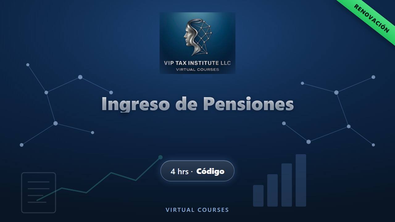 Ingreso de Pensiones