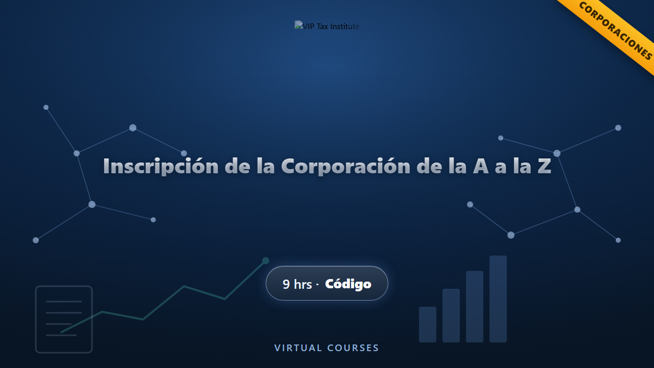 Inscripción de la Corporación de la A a la Z